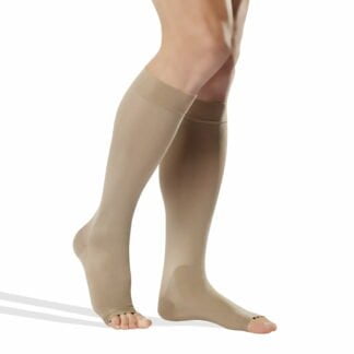 Tonus Elast Medical compression anti varicose stockings with open