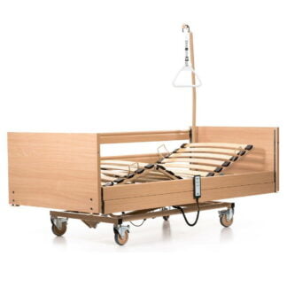 Burmeier Westfalia IV Care Bed with Stylish Scissor Lift for Height Adjustment